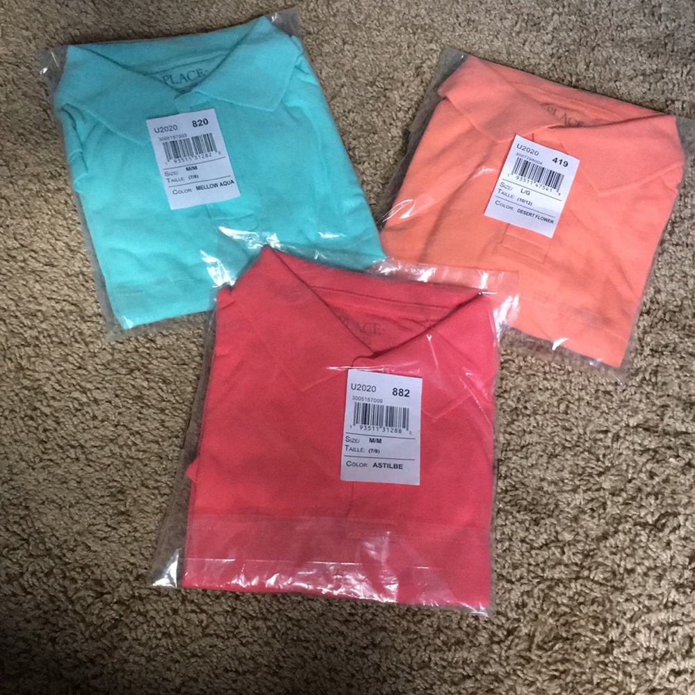 🎉🎉 New Boys polo shirts size M & L